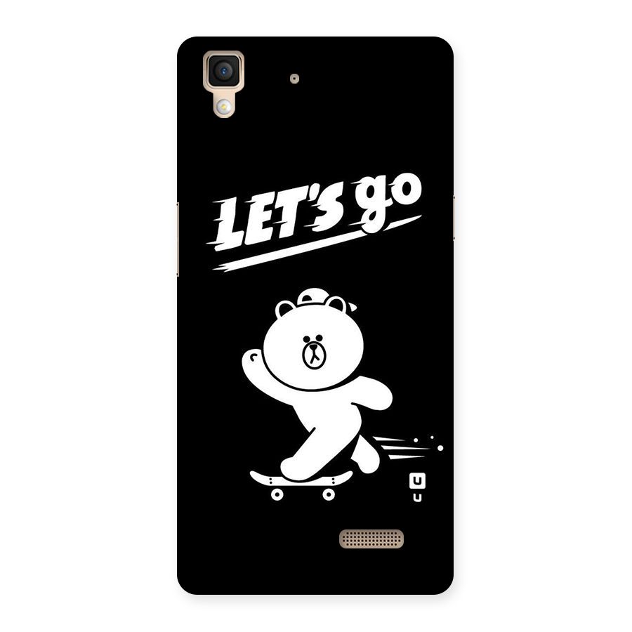 Lets Go Art Back Case for Oppo R7