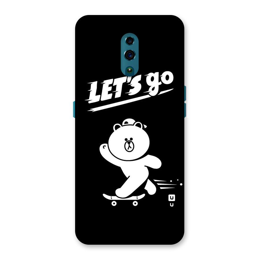 Lets Go Art Back Case for Oppo Reno