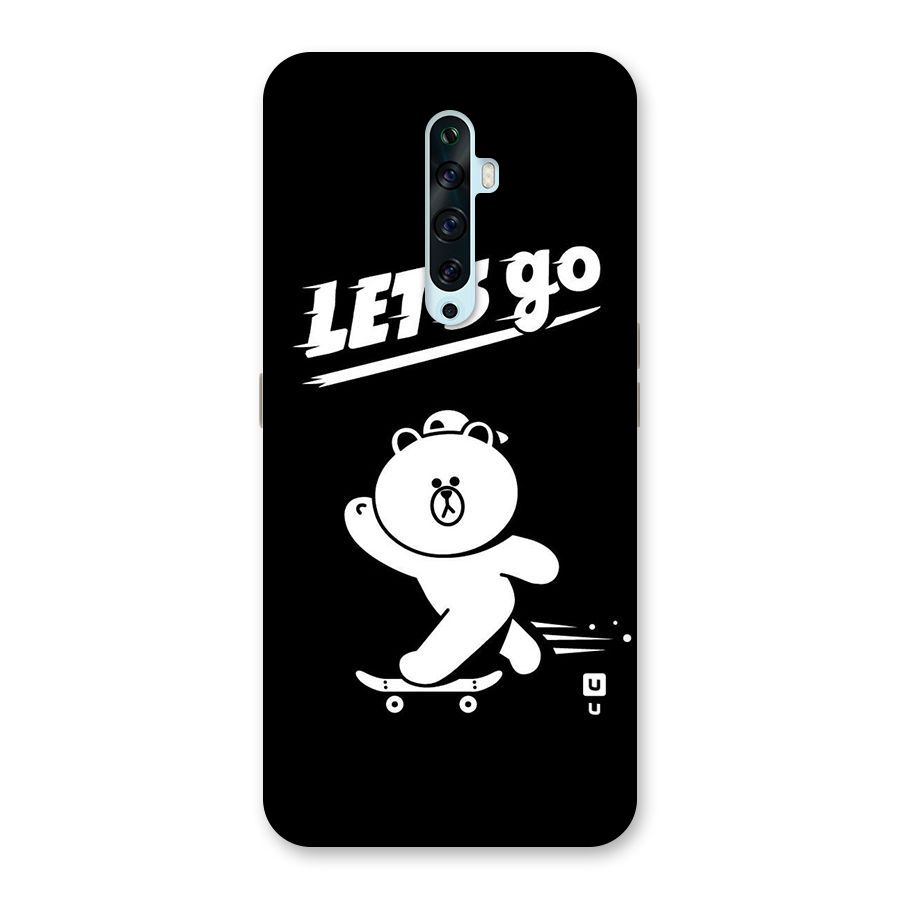 Lets Go Art Back Case for Oppo Reno2 F