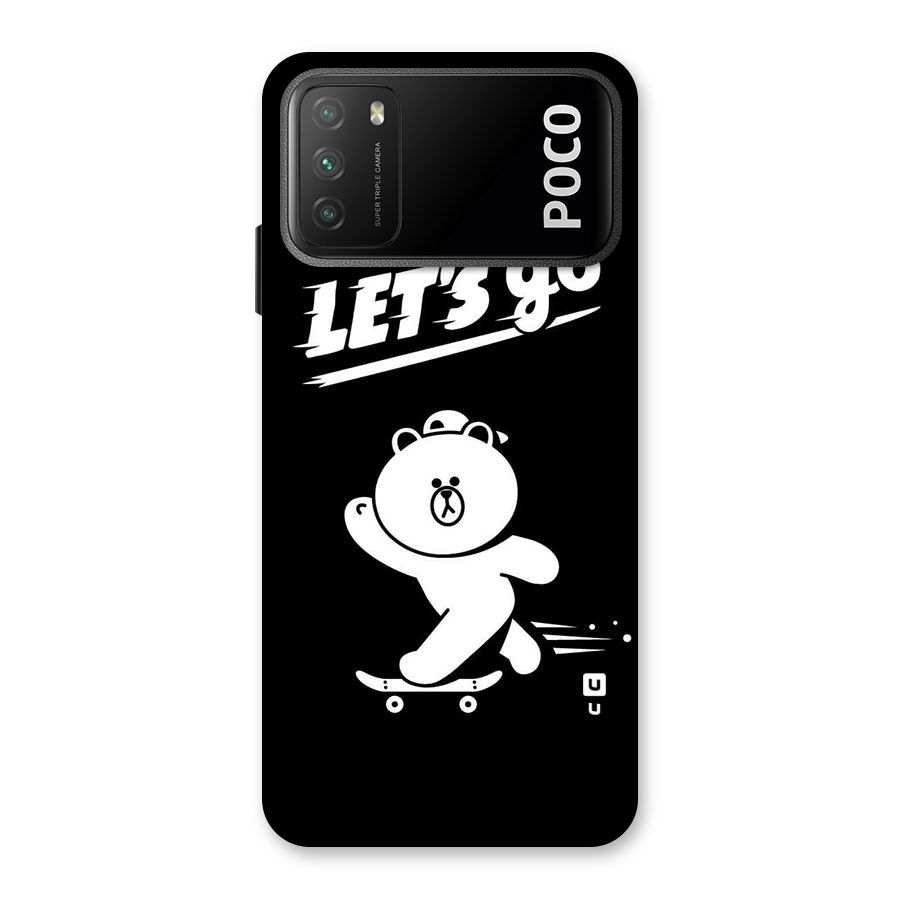 Lets Go Art Back Case for Poco M3
