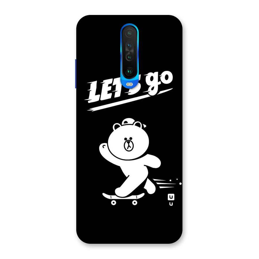 Lets Go Art Back Case for Poco X2