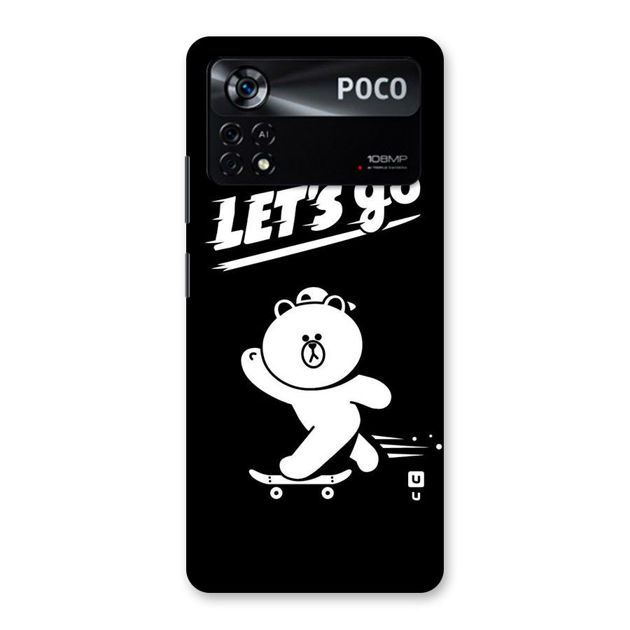 Lets Go Art Back Case for Poco X4 Pro 5G