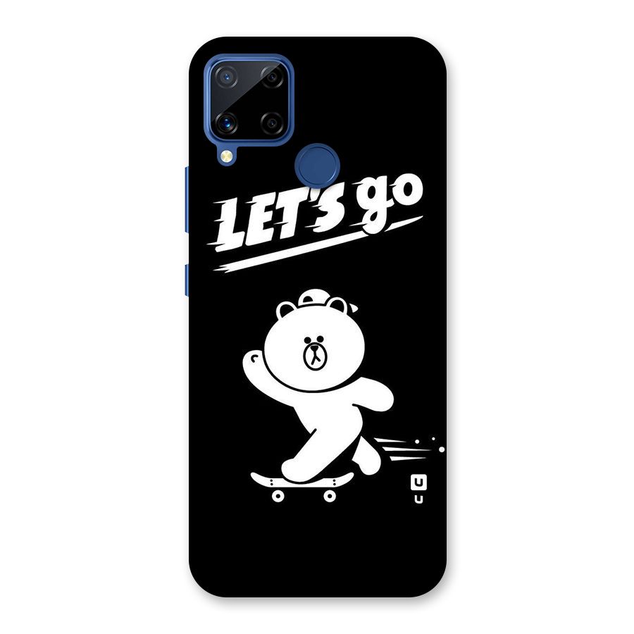 Lets Go Art Back Case for Realme C15