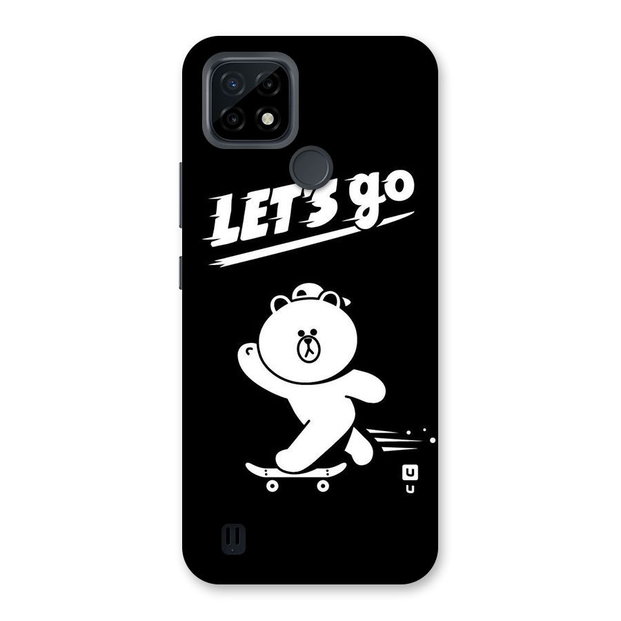 Lets Go Art Back Case for Realme C21