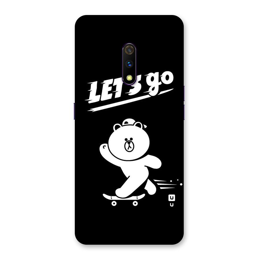 Lets Go Art Back Case for Realme X