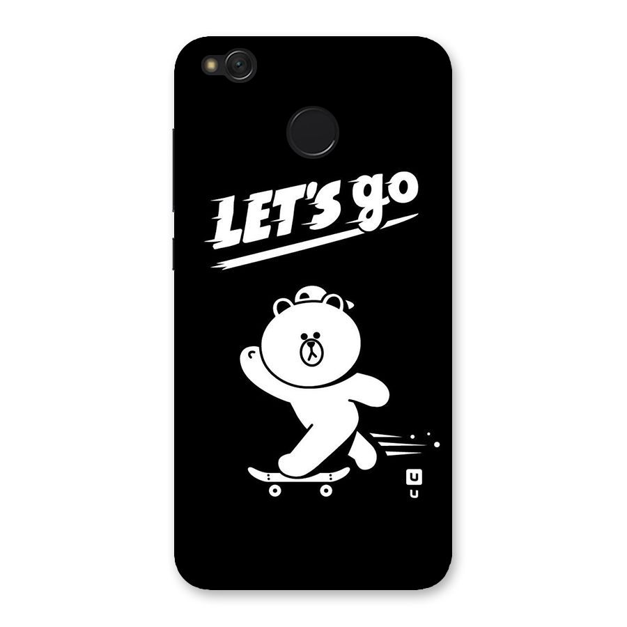 Lets Go Art Back Case for Redmi 4
