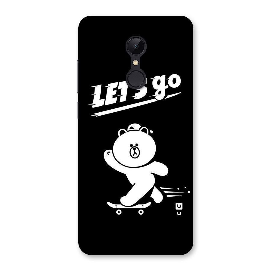 Lets Go Art Back Case for Redmi 5