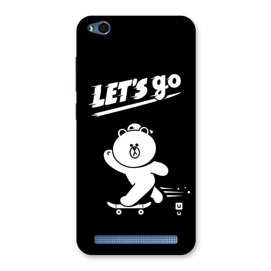 Lets Go Art Back Case for Redmi 5A
