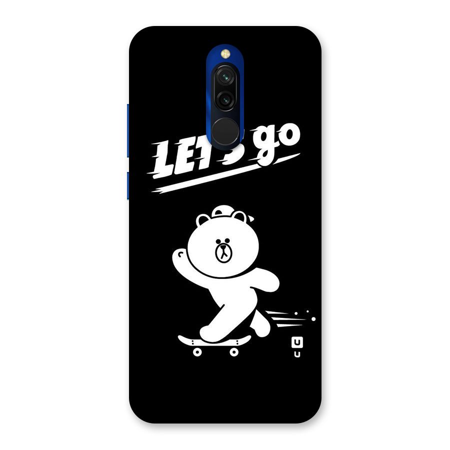 Lets Go Art Back Case for Redmi 8