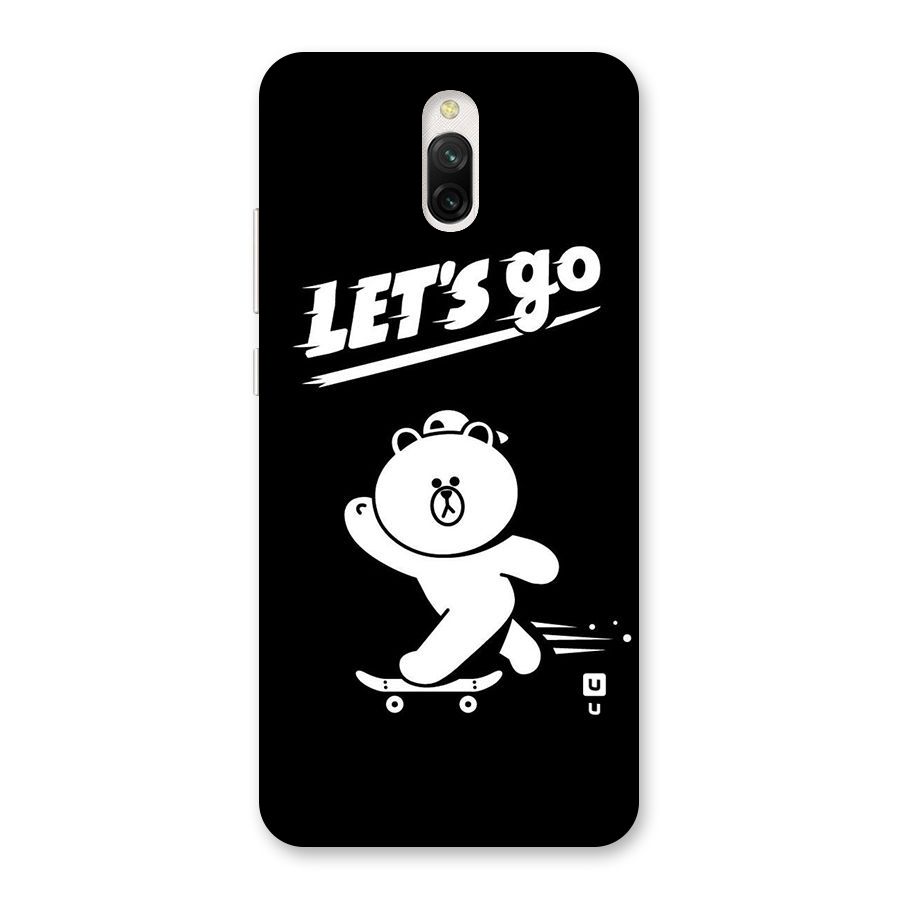 Lets Go Art Back Case for Redmi 8A Dual