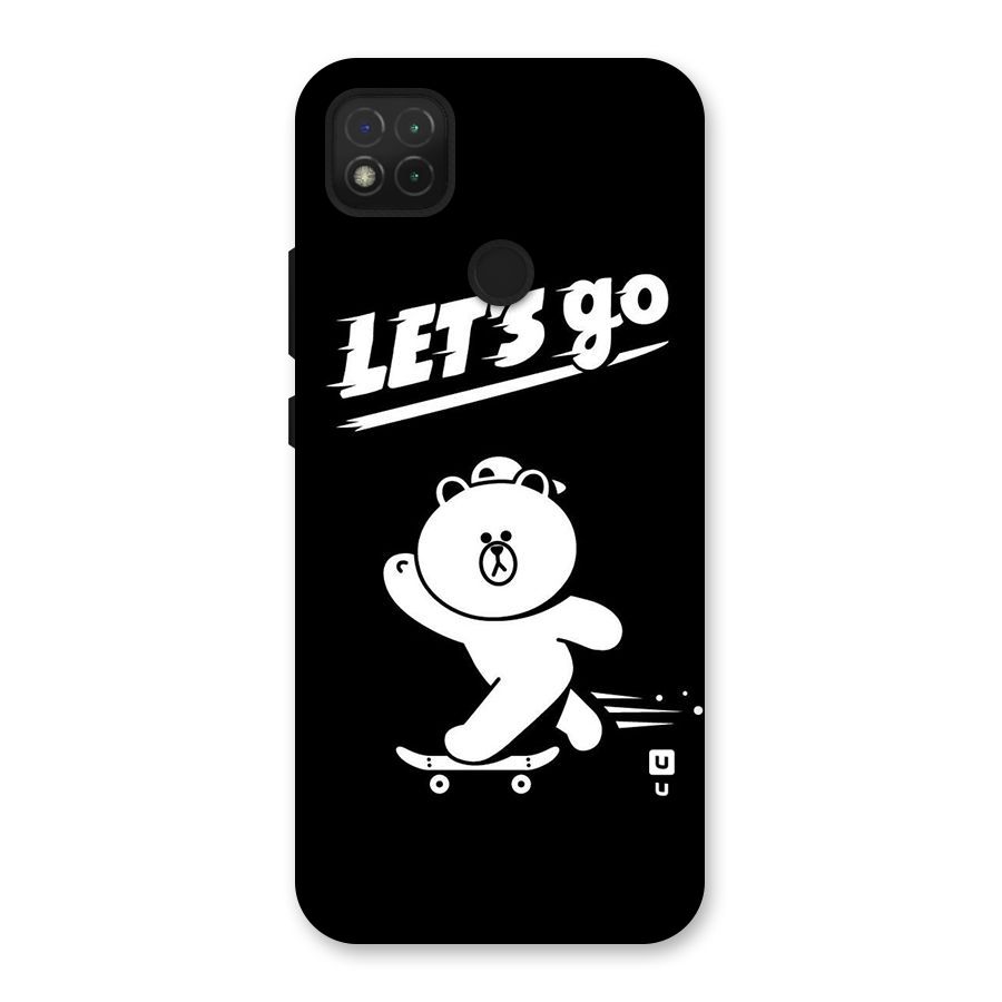 Lets Go Art Back Case for Redmi 9