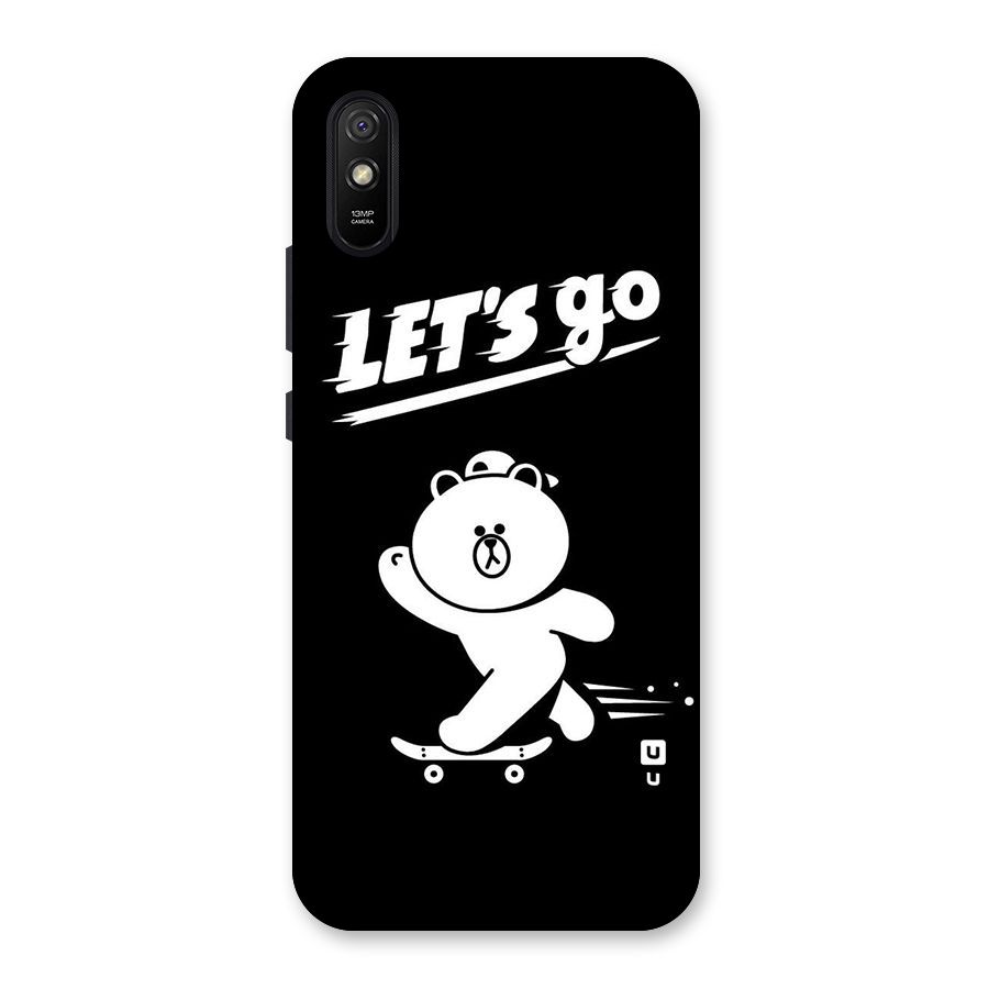 Lets Go Art Back Case for Redmi 9A