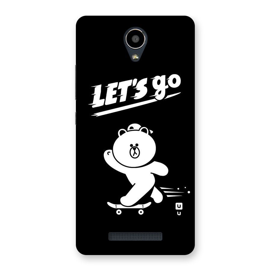 Lets Go Art Back Case for Redmi Note 2