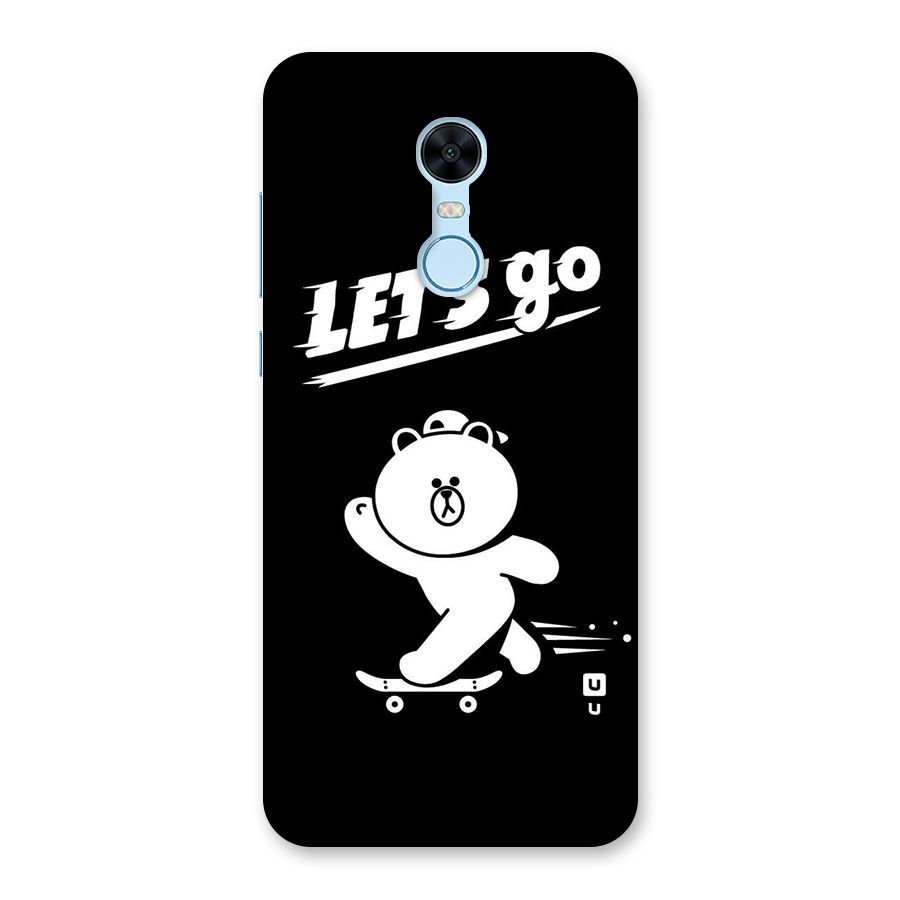 Lets Go Art Back Case for Redmi Note 5