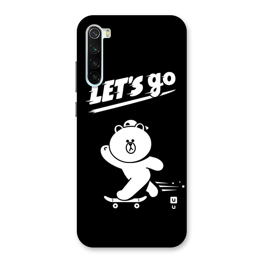 Lets Go Art Back Case for Redmi Note 8