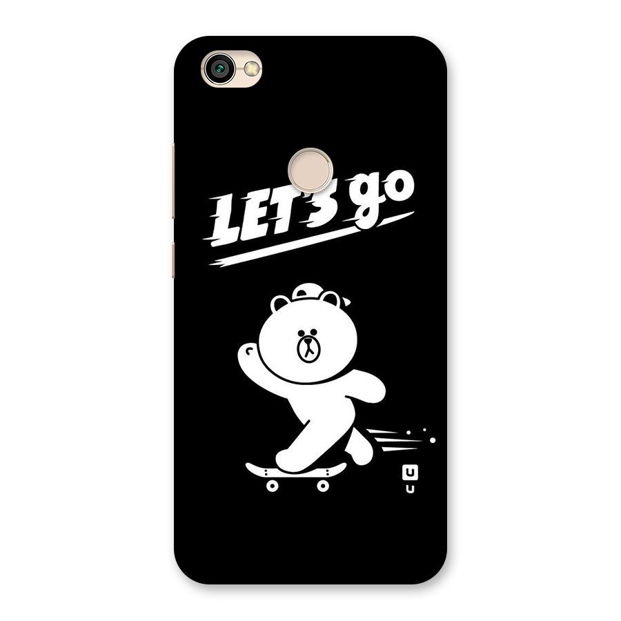 Lets Go Art Back Case for Redmi Y1 2017