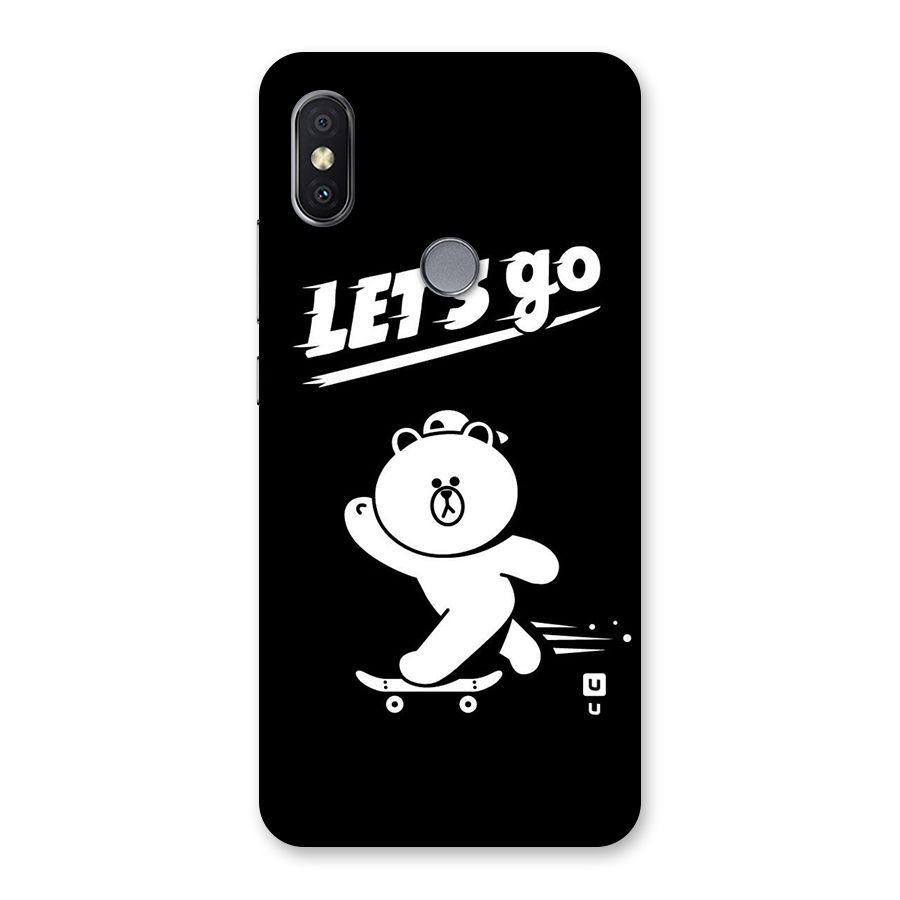 Lets Go Art Back Case for Redmi Y2