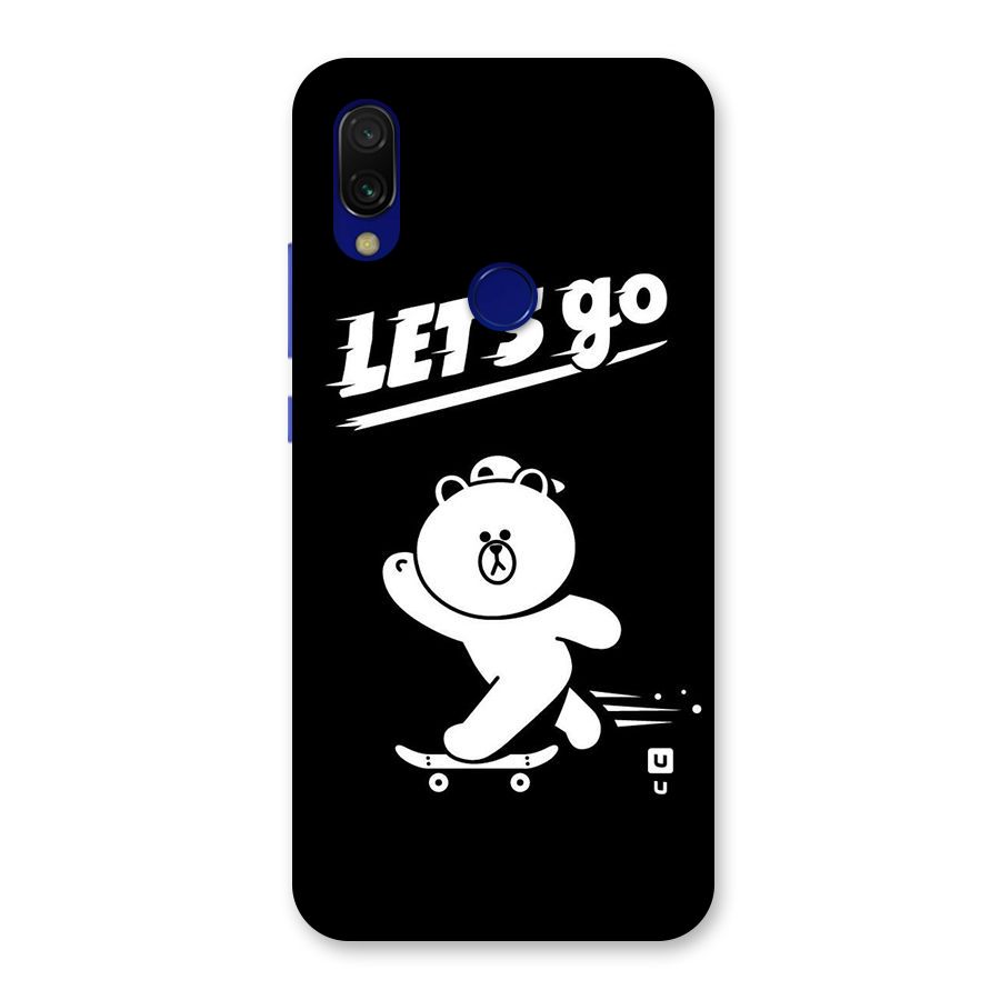 Lets Go Art Back Case for Redmi Y3