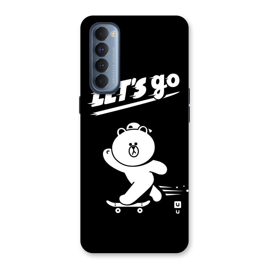 Lets Go Art Back Case for Reno4 Pro