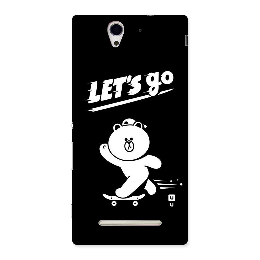 Lets Go Art Back Case for Sony Xperia C3