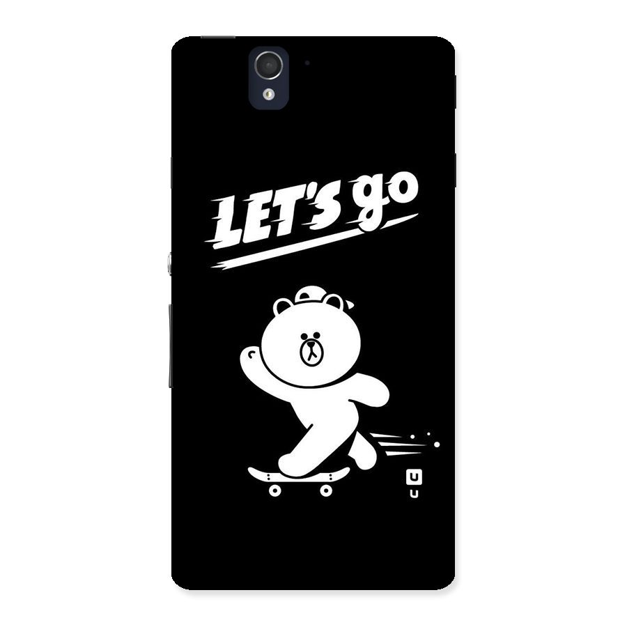 Lets Go Art Back Case for Sony Xperia Z