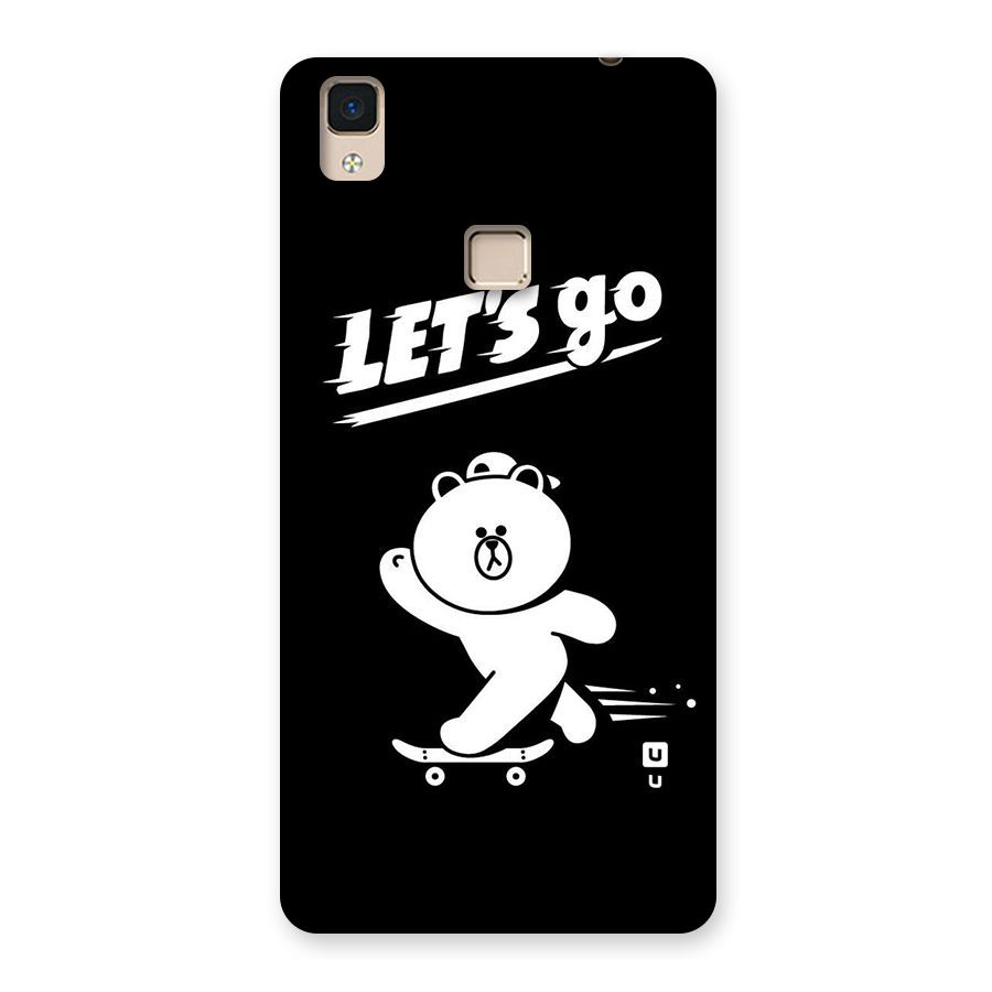 Lets Go Art Back Case for V3 Max