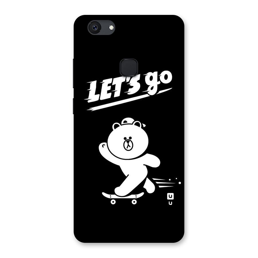 Lets Go Art Back Case for Vivo V7 Plus