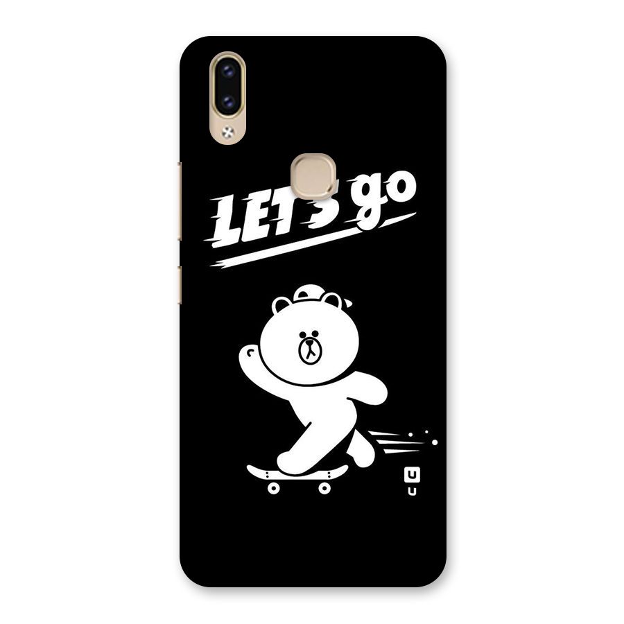 Lets Go Art Back Case for Vivo V9 Youth