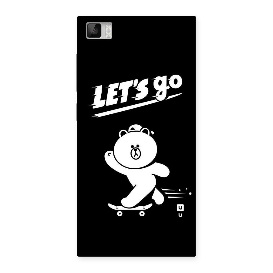 Lets Go Art Back Case for Xiaomi Mi3