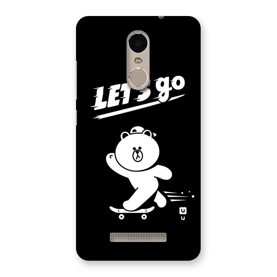 Lets Go Art Back Case for Xiaomi Redmi Note 3