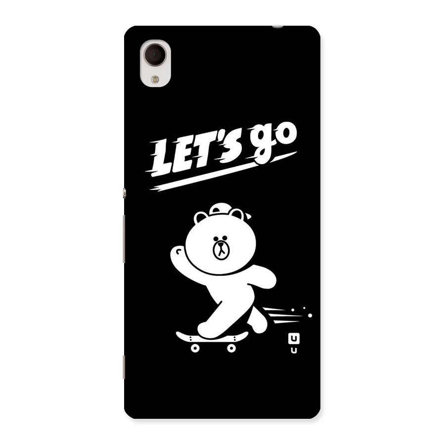 Lets Go Art Back Case for Xperia M4 Aqua