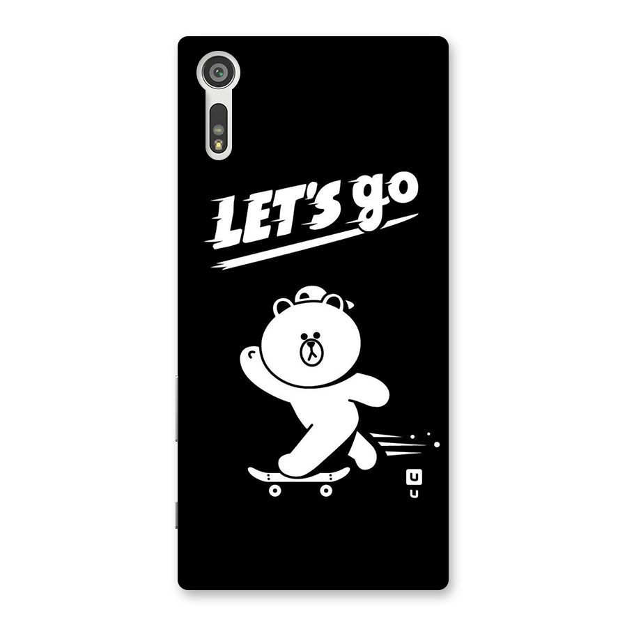 Lets Go Art Back Case for Xperia XZ