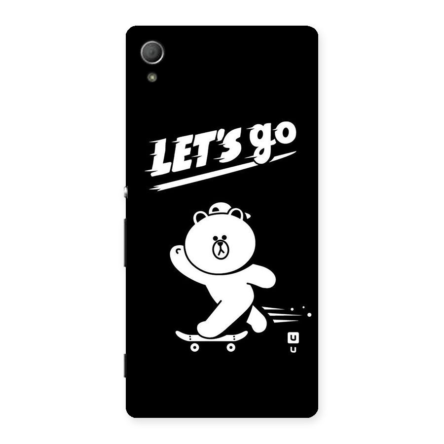 Lets Go Art Back Case for Xperia Z3 Plus