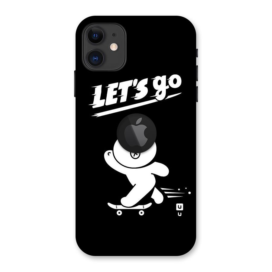 Lets Go Art Back Case for iPhone 11 Logo Cut