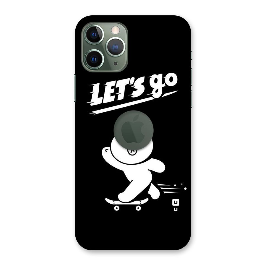 Lets Go Art Back Case for iPhone 11 Pro Logo  Cut