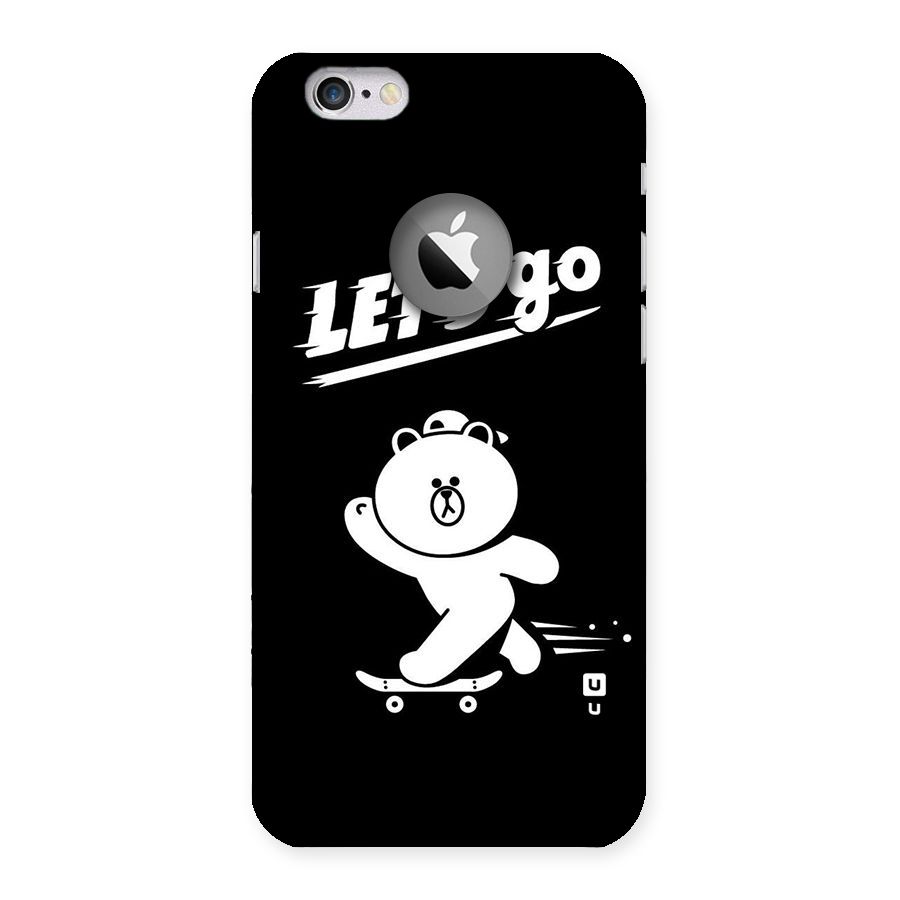 Lets Go Art Back Case for iPhone 6 Logo Cut