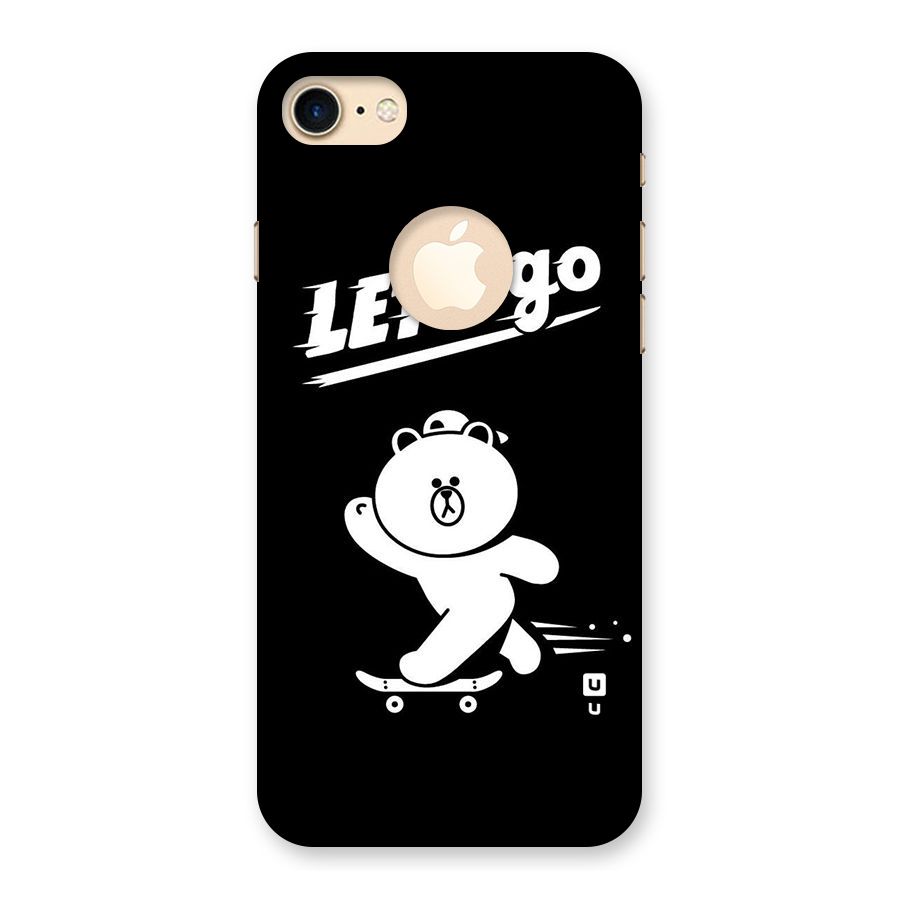 Lets Go Art Back Case for iPhone 7 Logo Cut