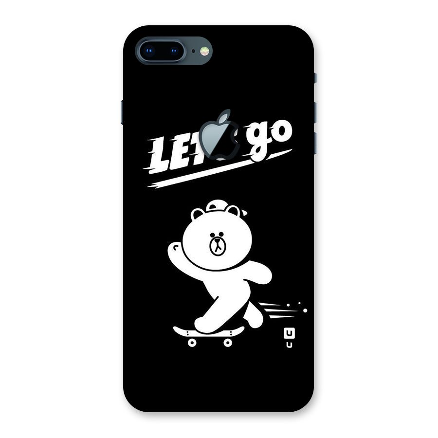 Lets Go Art Back Case for iPhone 7 Plus Apple Cut
