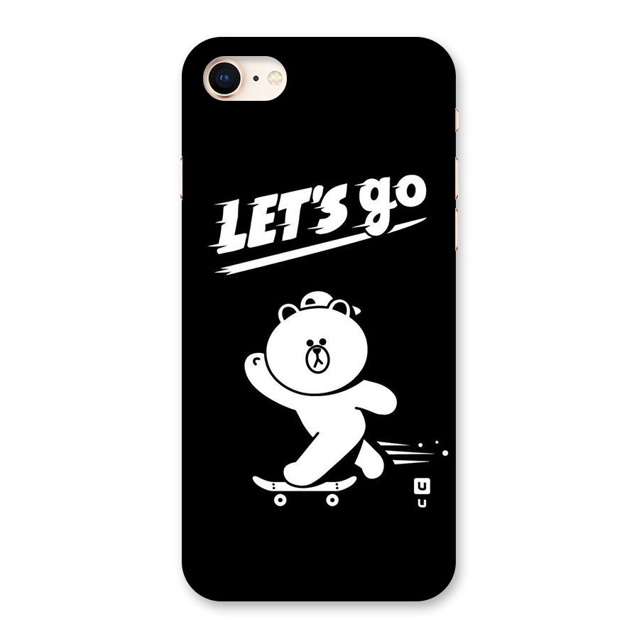 Lets Go Art Back Case for iPhone 8