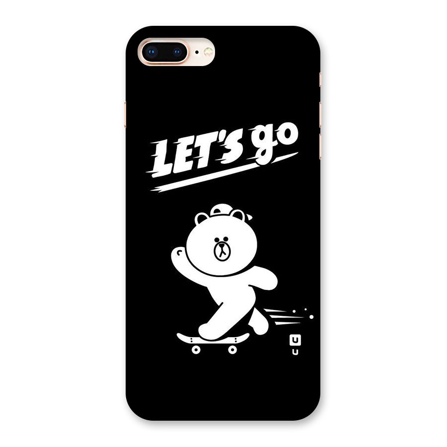 Lets Go Art Back Case for iPhone 8 Plus