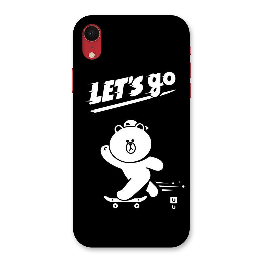 Lets Go Art Back Case for iPhone XR