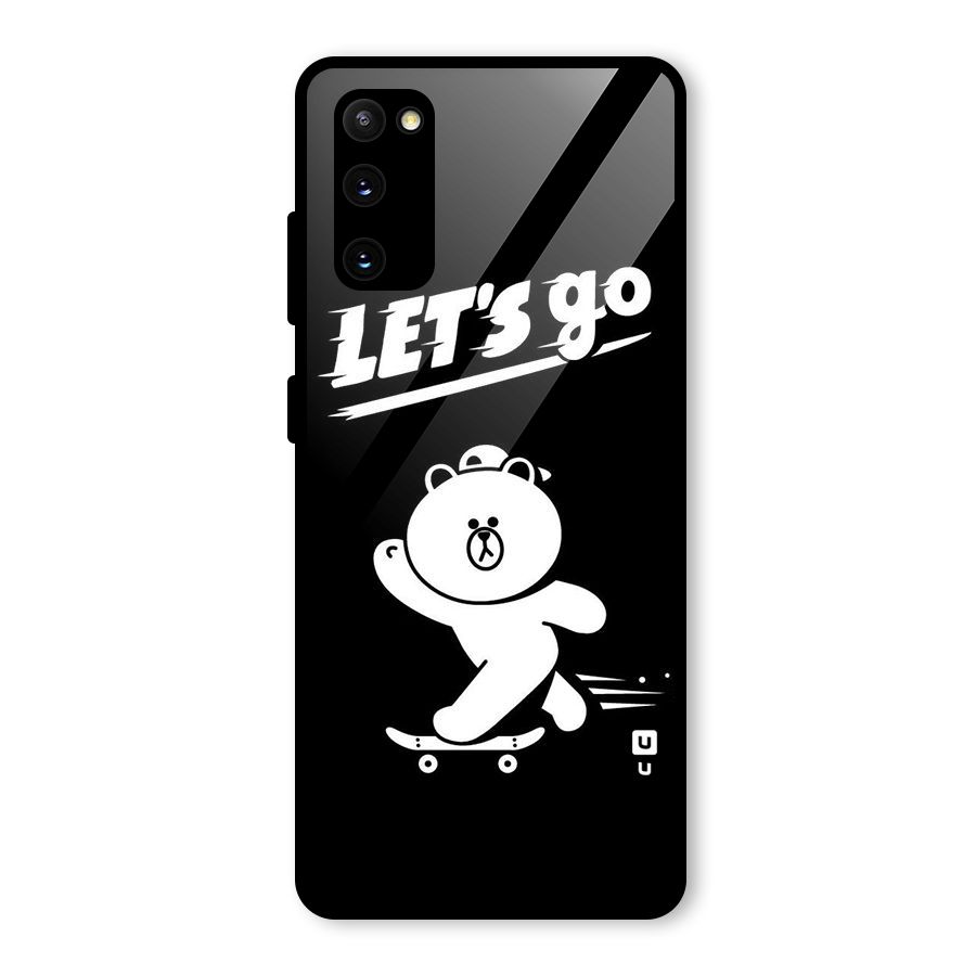 Lets Go Art Glass Back Case for Galaxy S20 FE 5G
