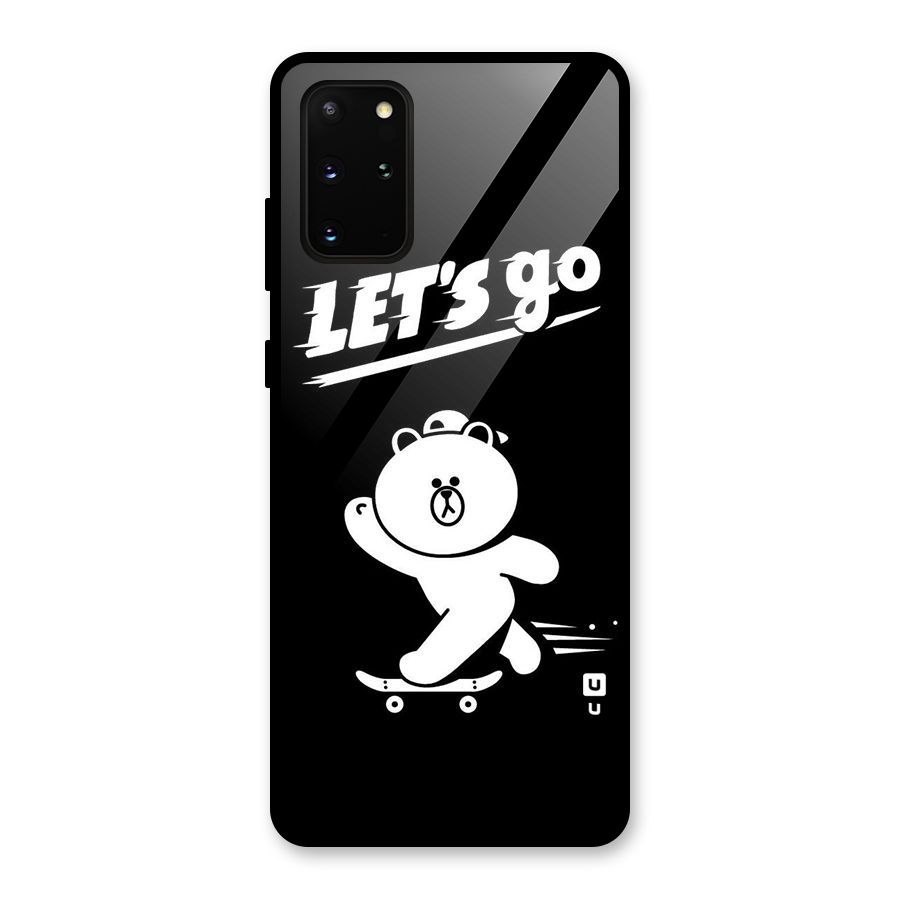 Lets Go Art Glass Back Case for Galaxy S20 Plus