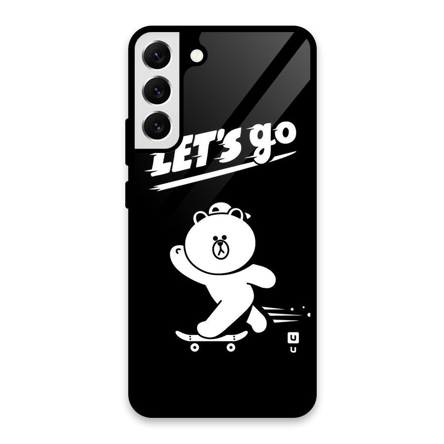 Lets Go Art Glass Back Case for Galaxy S22 Plus 5G
