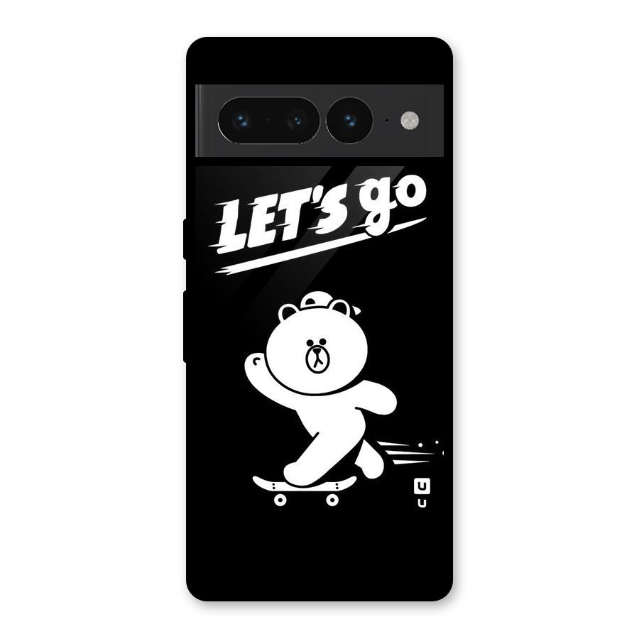 Lets Go Art Glass Back Case for Google Pixel 7 Pro