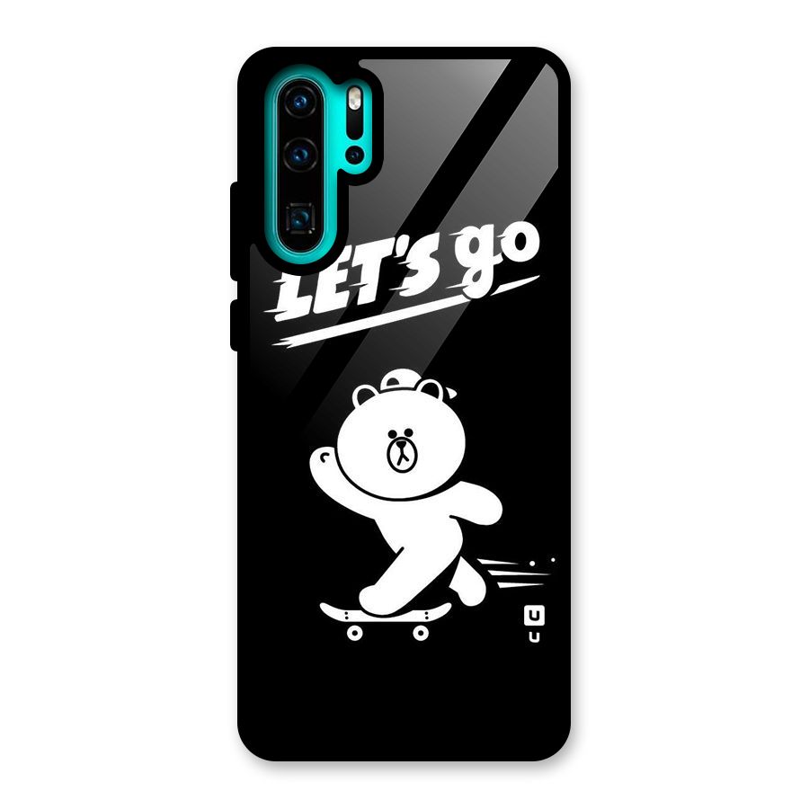 Lets Go Art Glass Back Case for Huawei P30 Pro