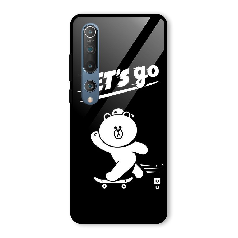 Lets Go Art Glass Back Case for Mi 10