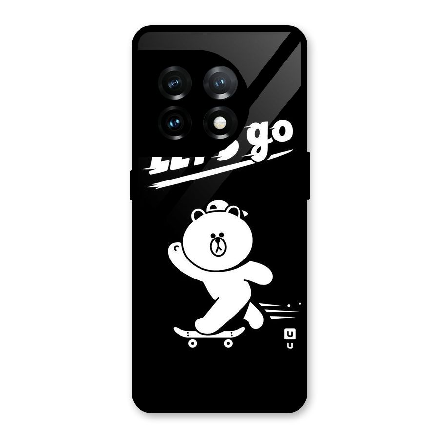 Lets Go Art Glass Back Case for OnePlus 11