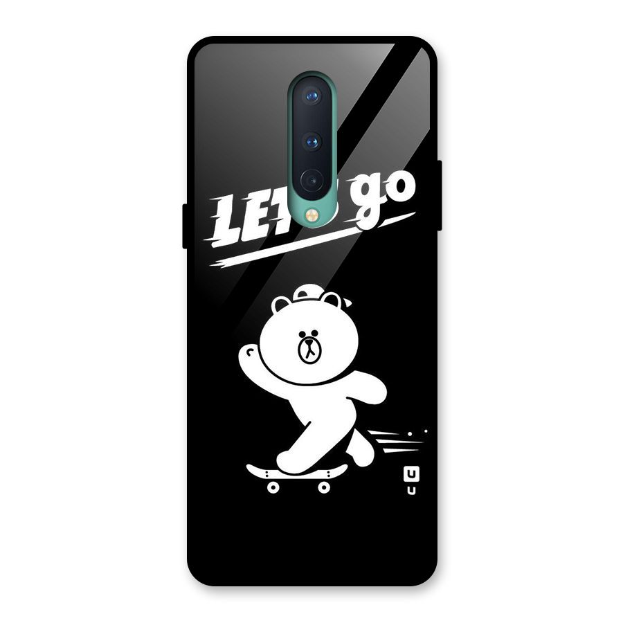 Lets Go Art Glass Back Case for OnePlus 8