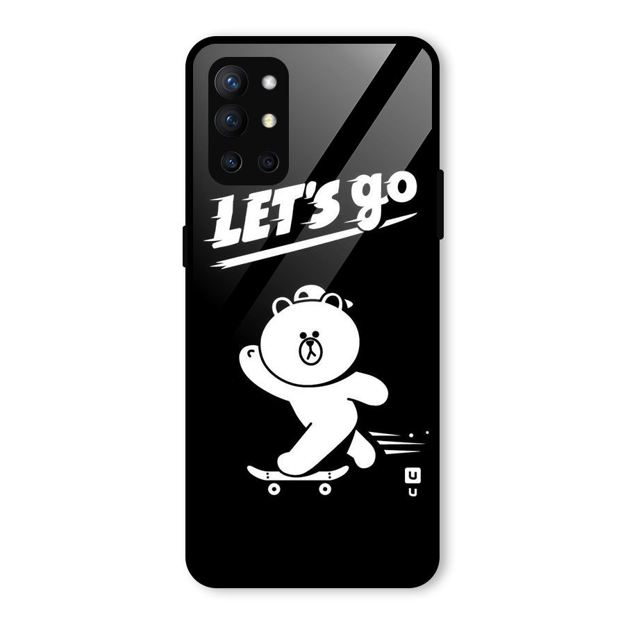 Lets Go Art Glass Back Case for OnePlus 9R
